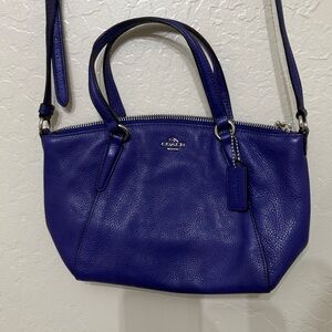 Coach Purple Kelsey Crossbody Handbag